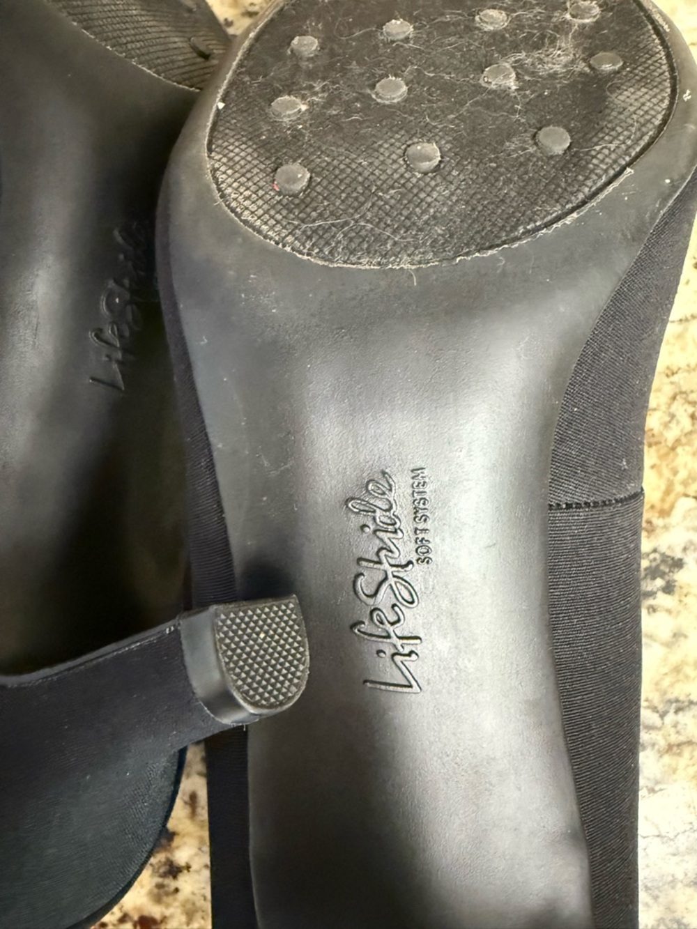 Life Stride Black Women's Classic Comfort Heel - Picture 7 of 8